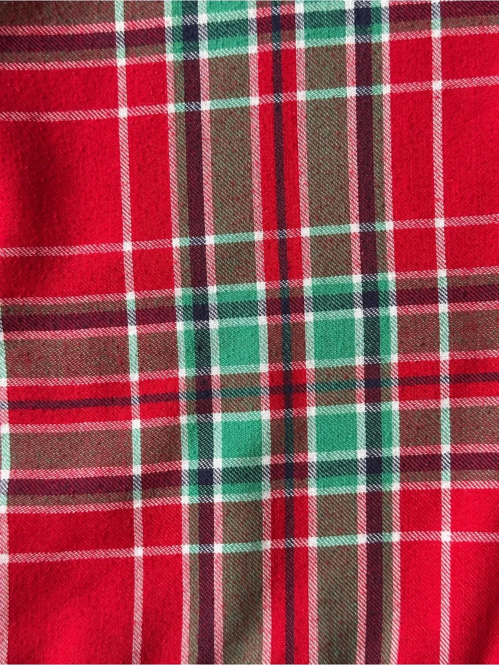 Gymboree Holiday Plaid Nightgown size Medium 7-8